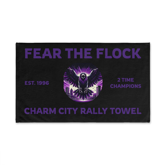Charm City Rally Towel (Fear the Flock)